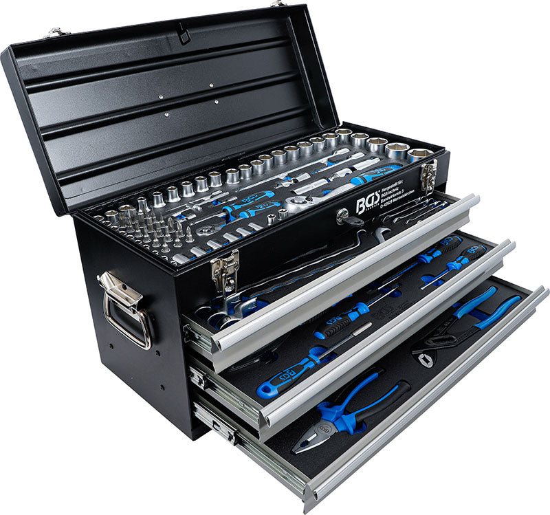 Cassettiera portautensili BGS 3318 completa con 143 utensili