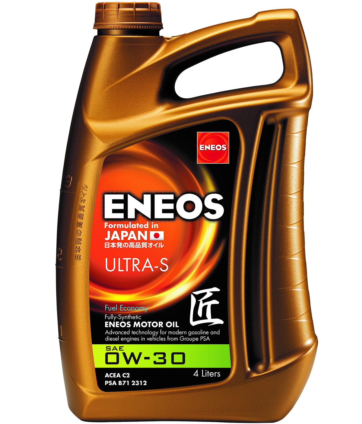 ENEOS Ultra-S 0W-30 4 L | Olio motore sintetico