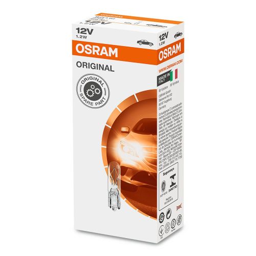Lampadina OSRAM tutto vetro T5 12 V 1,2 W – 2721