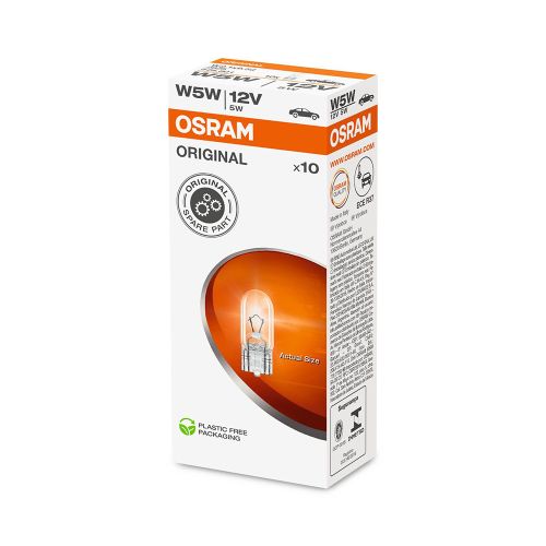 Lampadina OSRAM tutto vetro T10 12 V 5 W – 2825