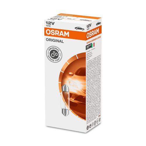 Lampadina OSRAM siluro 12 V 10 W 11x39 mm – 6461