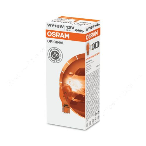 Lampadina OSRAM tutto vetro arancione 12 V 16 W W2,1x9,5d – 921NA