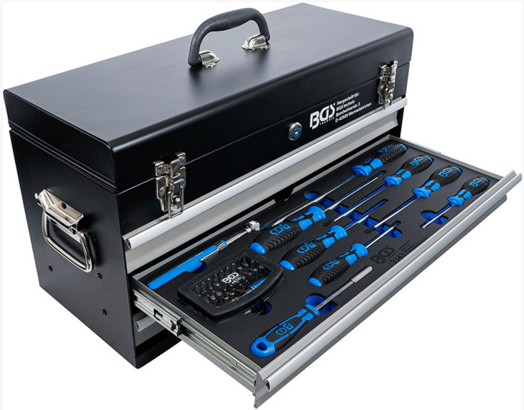 Cassetto BGS 3318 con giraviti e inserti
