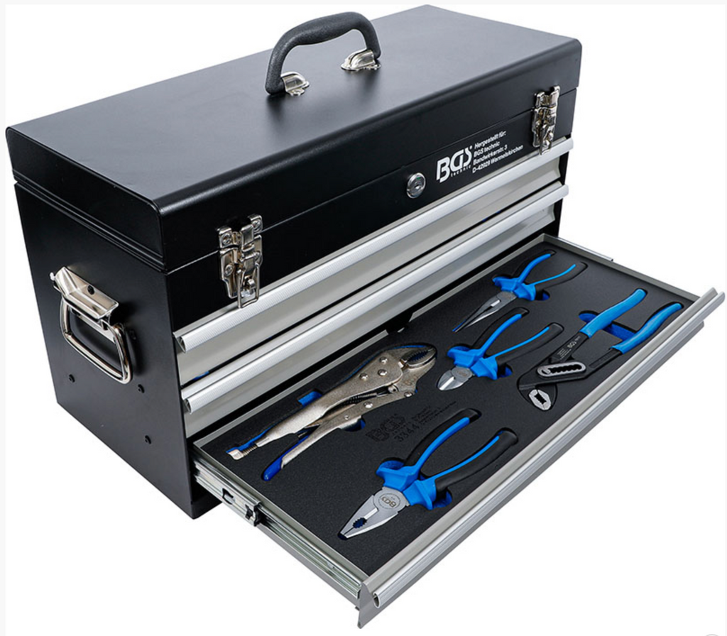 Cassetto BGS 3318 con pinze e utensili manuali
