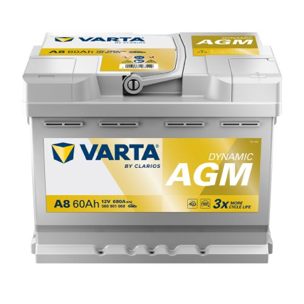 Batteria VARTA A8 60Ah 680A EN