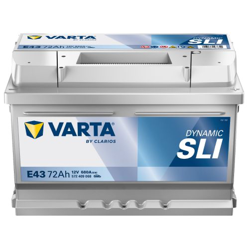 Batteria VARTA E43 72Ah 680A EN