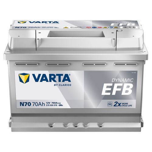 Batteria VARTA N70 70Ah 760A EN