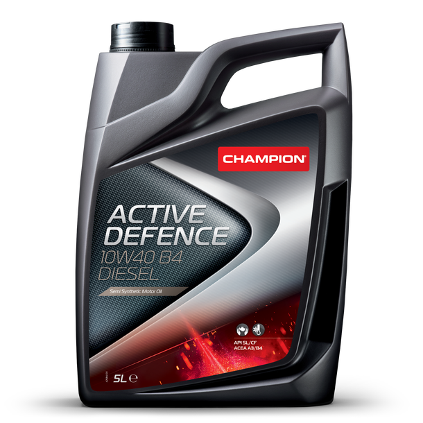 CHAMPION ACTIVE DEFENCE 10W40 B4 DIESEL – 5 L CHAMPION confezione da 5 L
