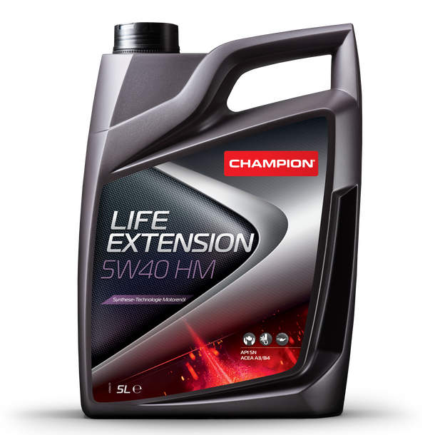 CHAMPION LIFE EXTENSION 5W40 HM – 1 L CHAMPION confezione da 1 L