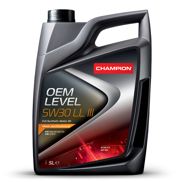 CHAMPION OEM LEVEL 5W30 LL III – 1 L CHAMPION confezione da 1 L
