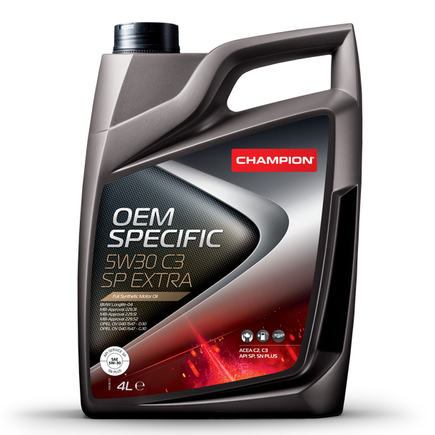 CHAMPION OEM SPECIFIC 5W30 C3 SP EXTRA – 5 L CHAMPION confezione da 5 L
