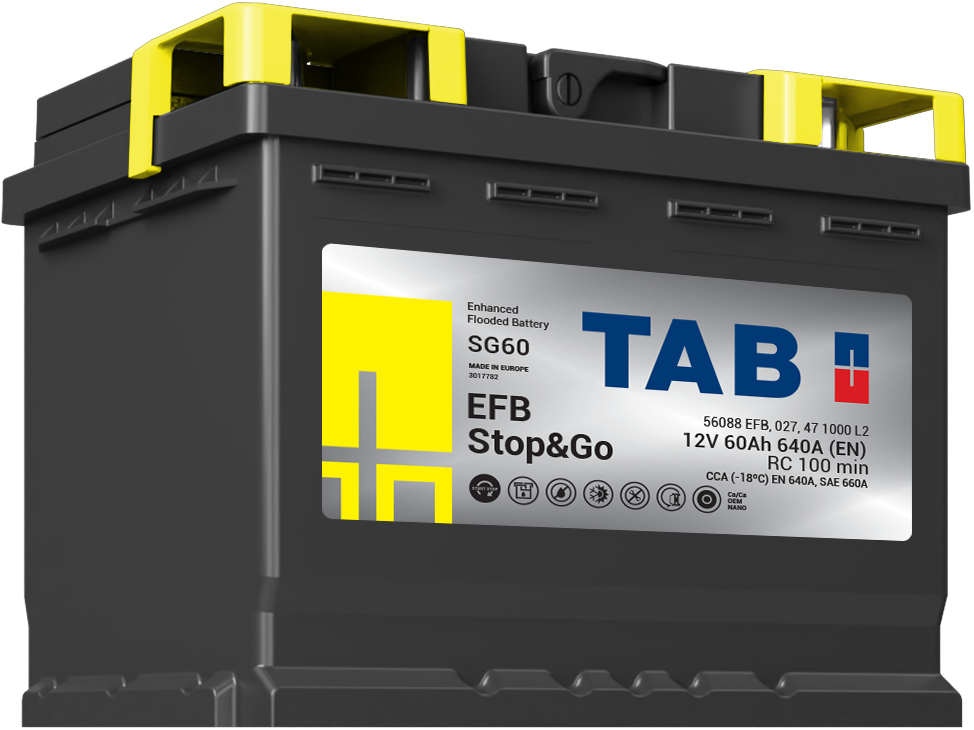 Batteria TAB SG60 60Ah 640A EN