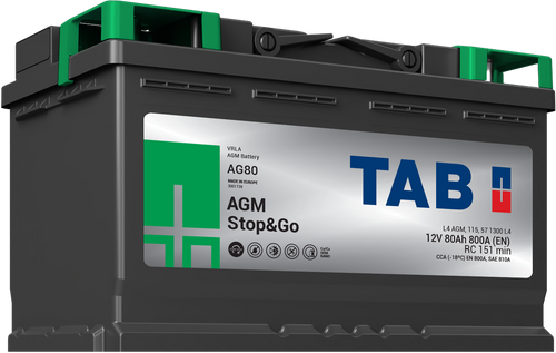 Batteria TAB AG80 80Ah 800A EN