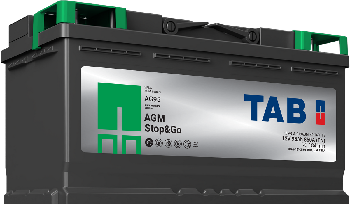 Batteria TAB AG95 95Ah 850A EN