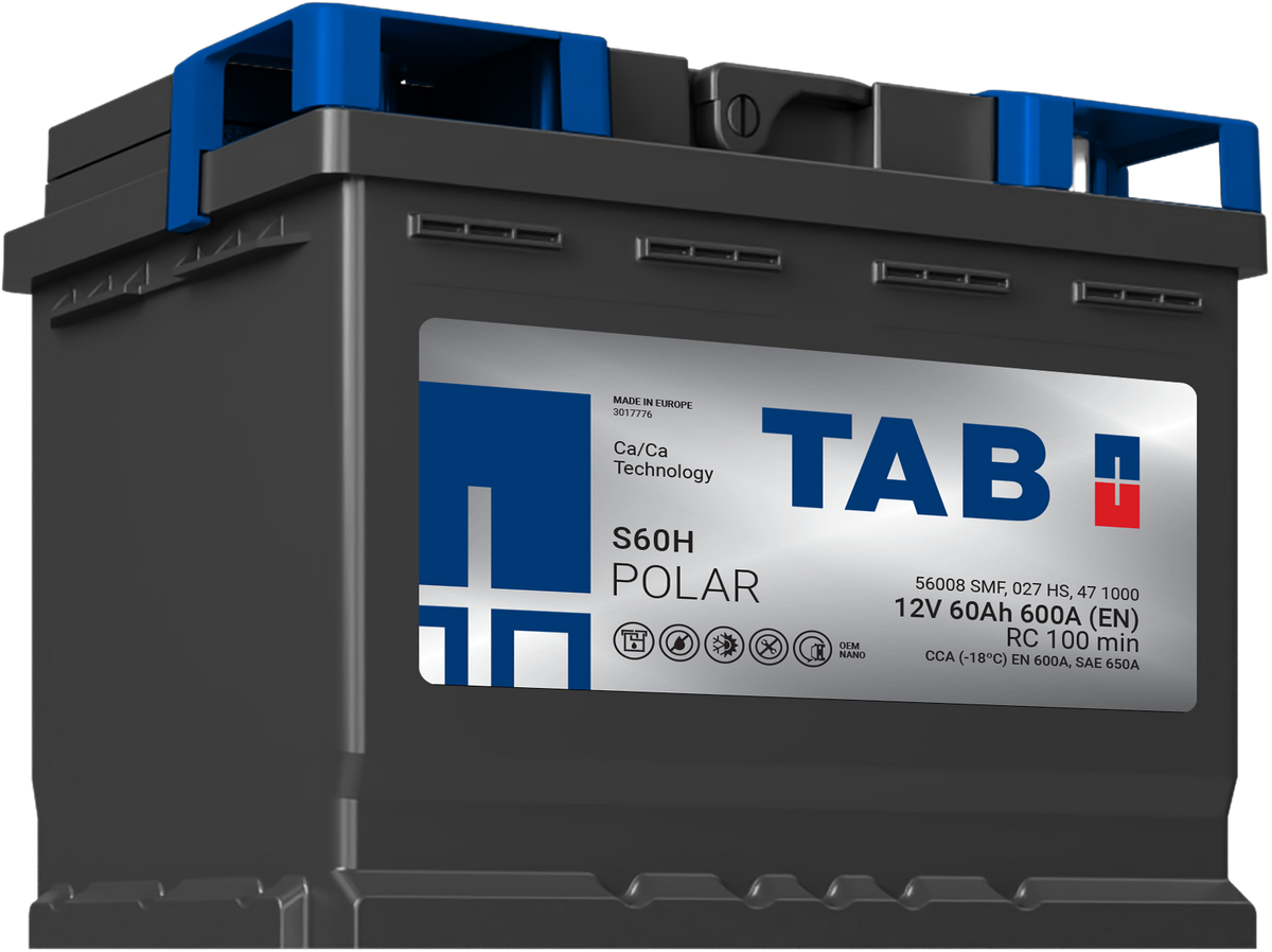 Batteria TAB S60H 60Ah 600A EN
