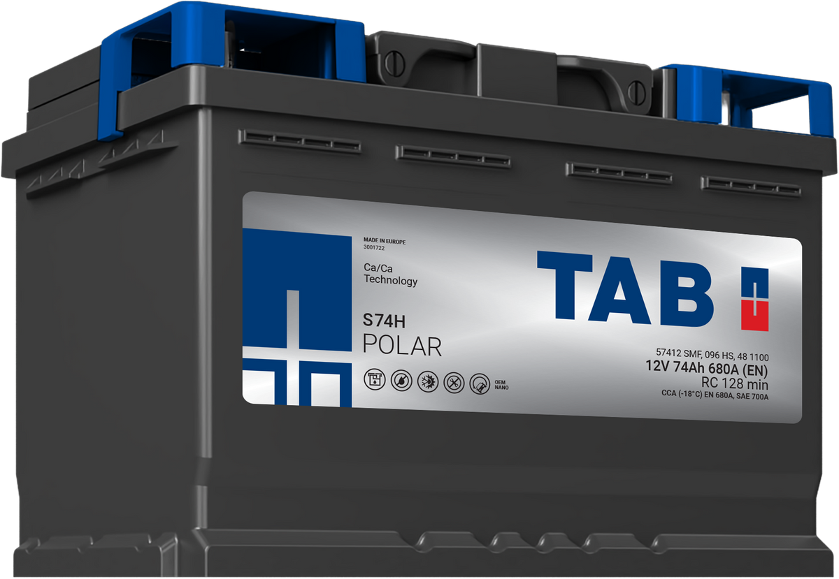 Batteria TAB S74H 74Ah 740A EN